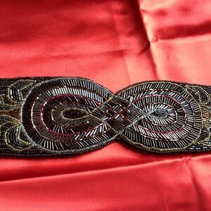 Vintage Speyer Milor Handmade Bead Belt